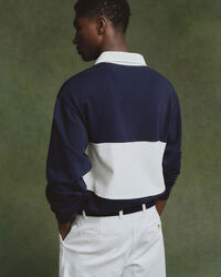 Graphic Heavy Rugger mit Blockstreifen