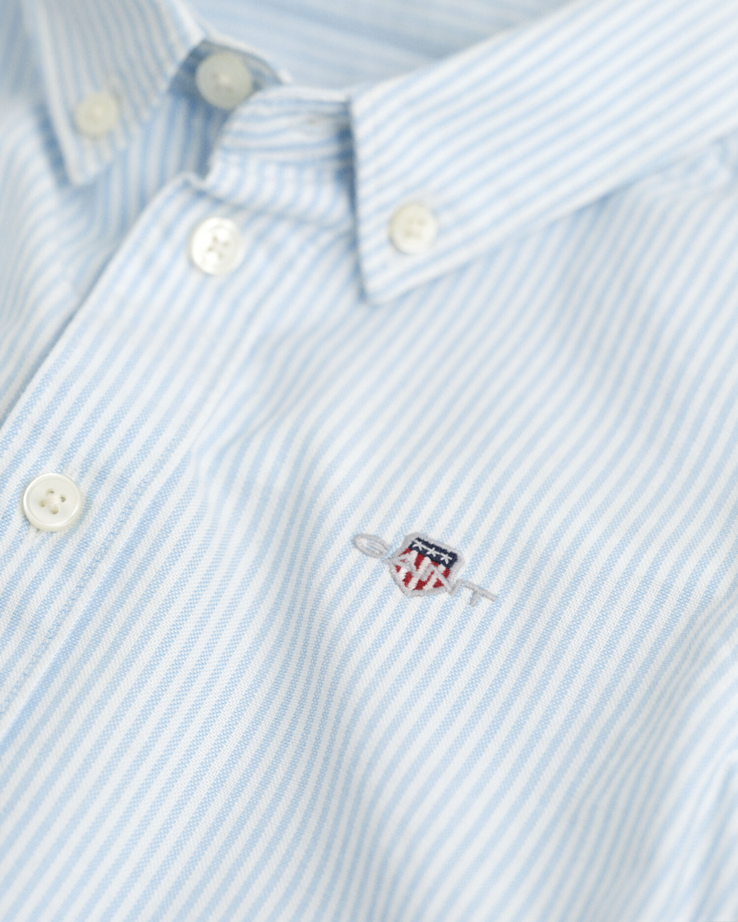 Kids Shield Oxford-Hemd mit Streifen