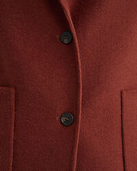 Handgenähter Blazer in gerader Form