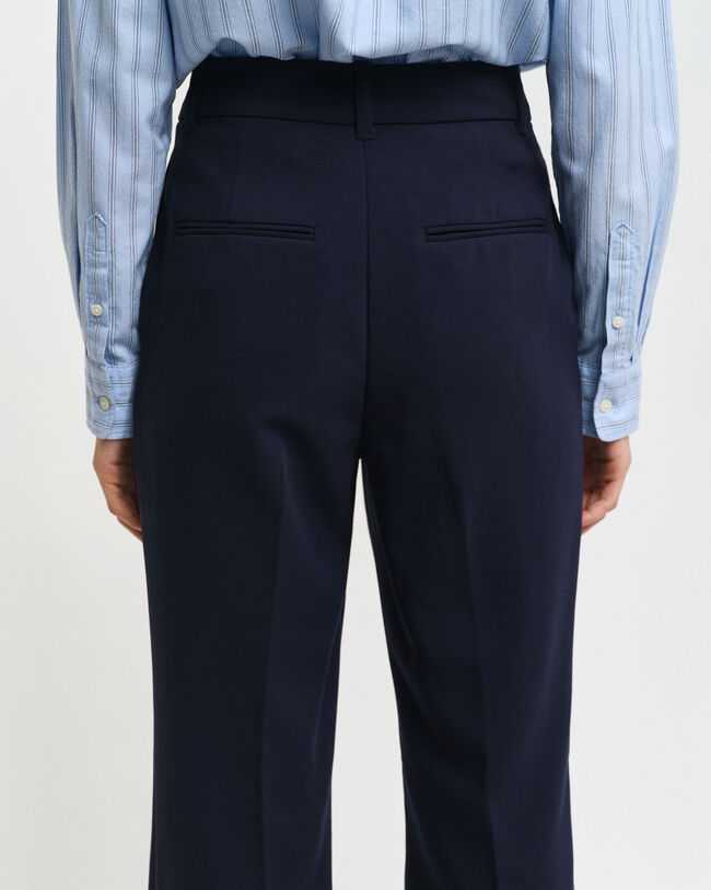 Slim Fit Slacks mit Schlag