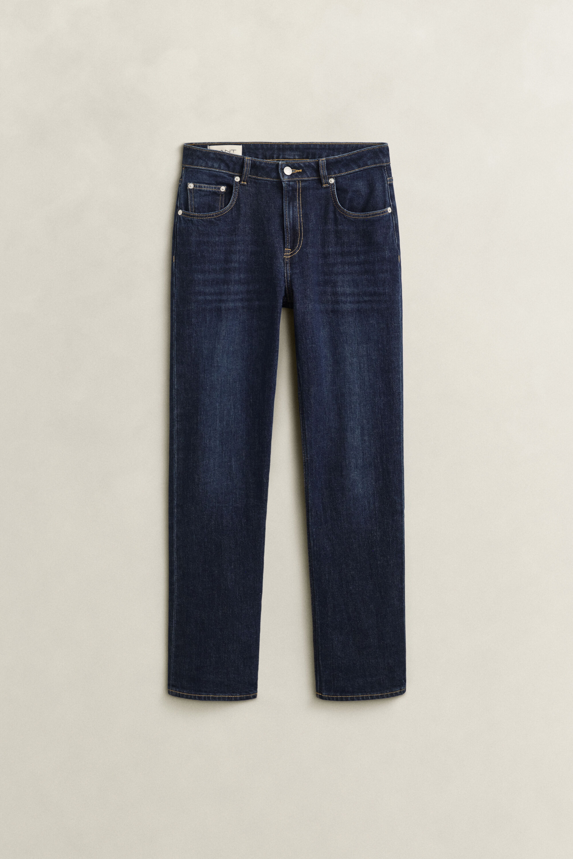 Stretch-Jeans mit geradem Bein