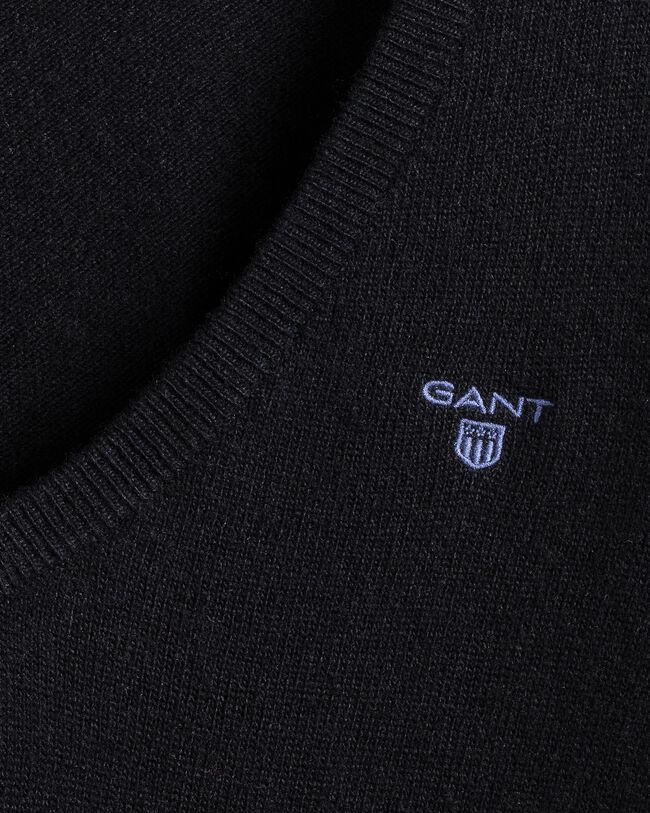 V-Neck Pullover aus Extra Fine Lambswool