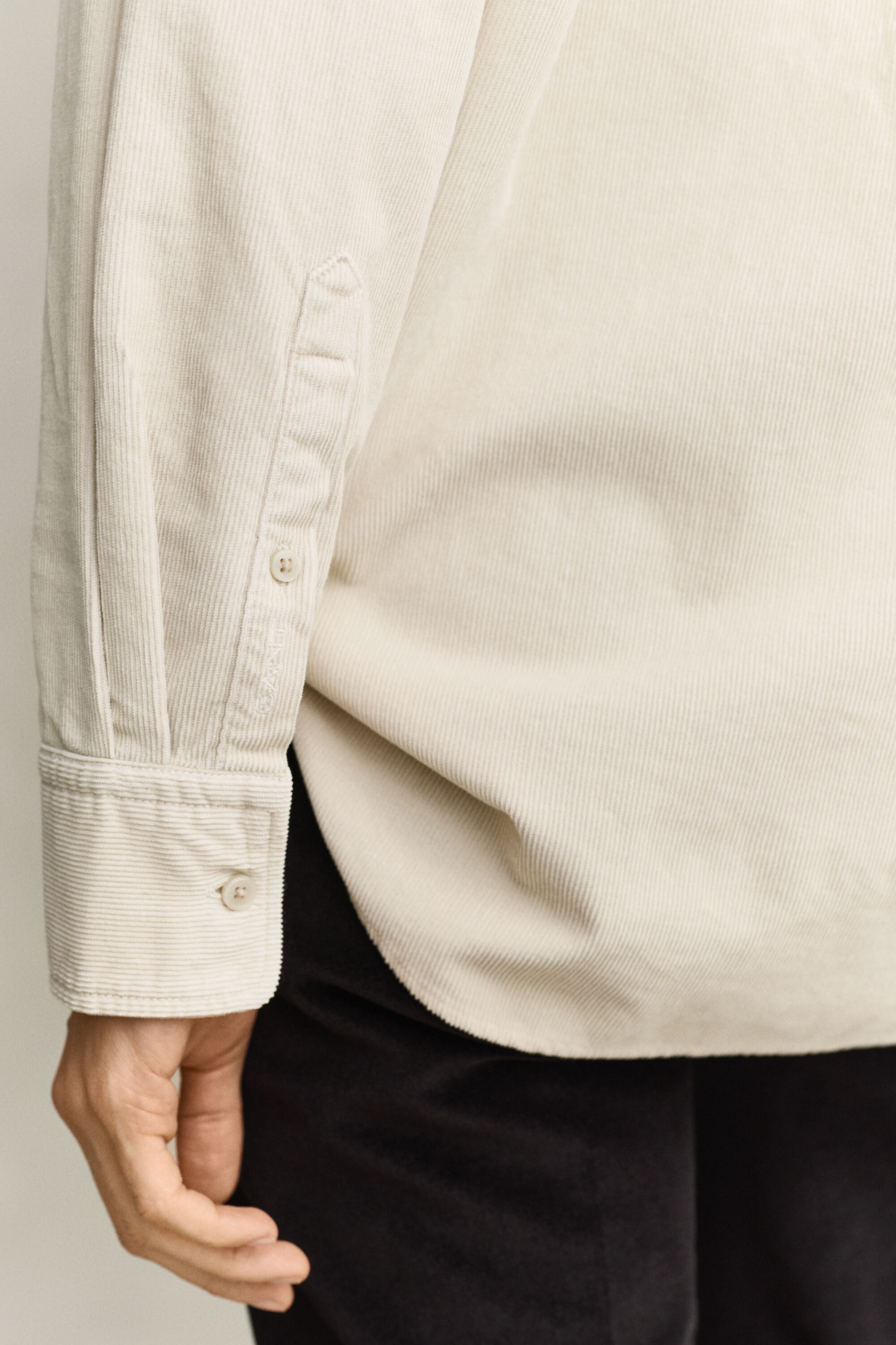 Camicia in velluto a coste relaxed