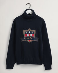 Teens Banner Shield Rollkragenpullover