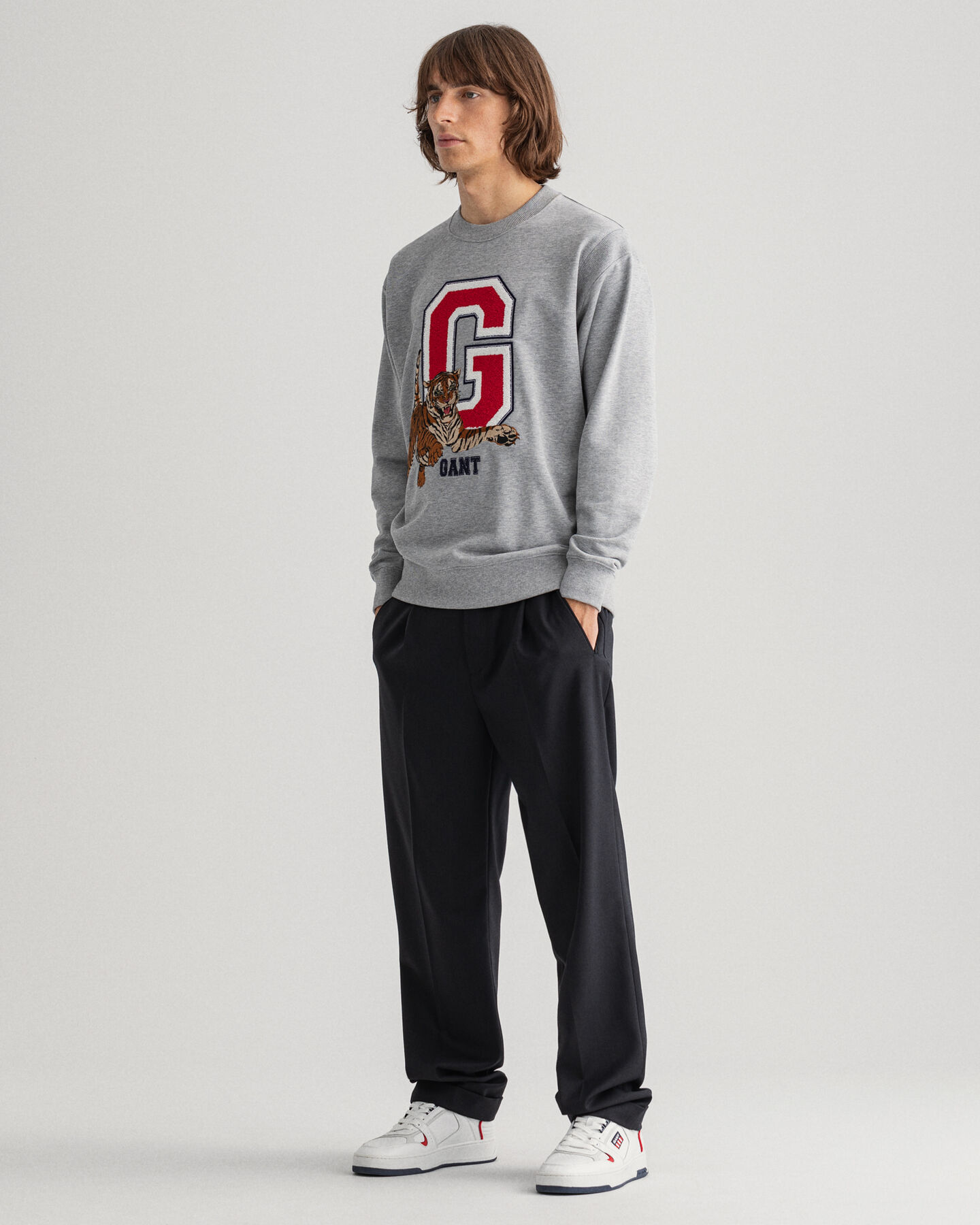 Fluid Bundfaltenhose