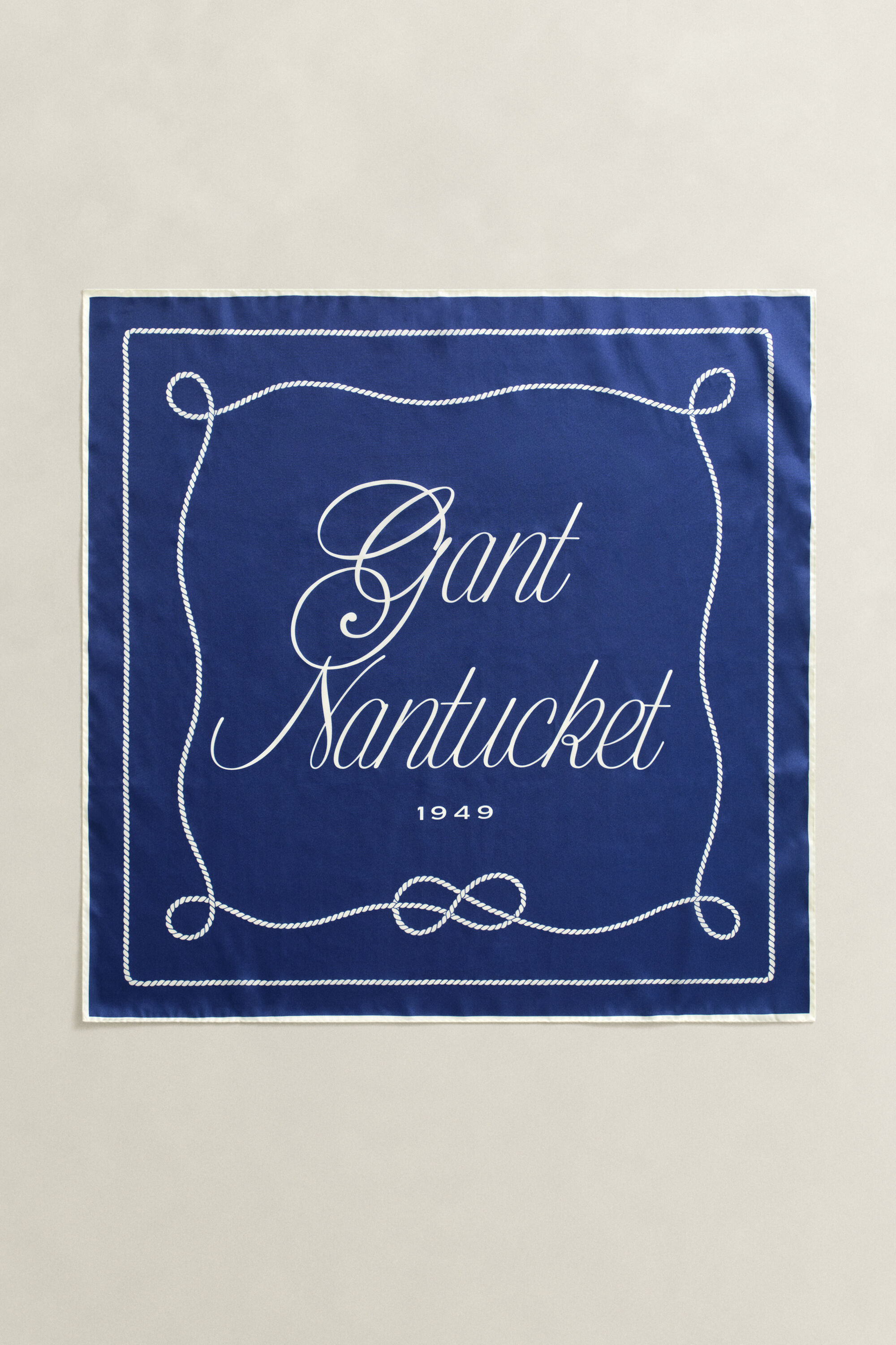 Rope Seidentuch mit Print