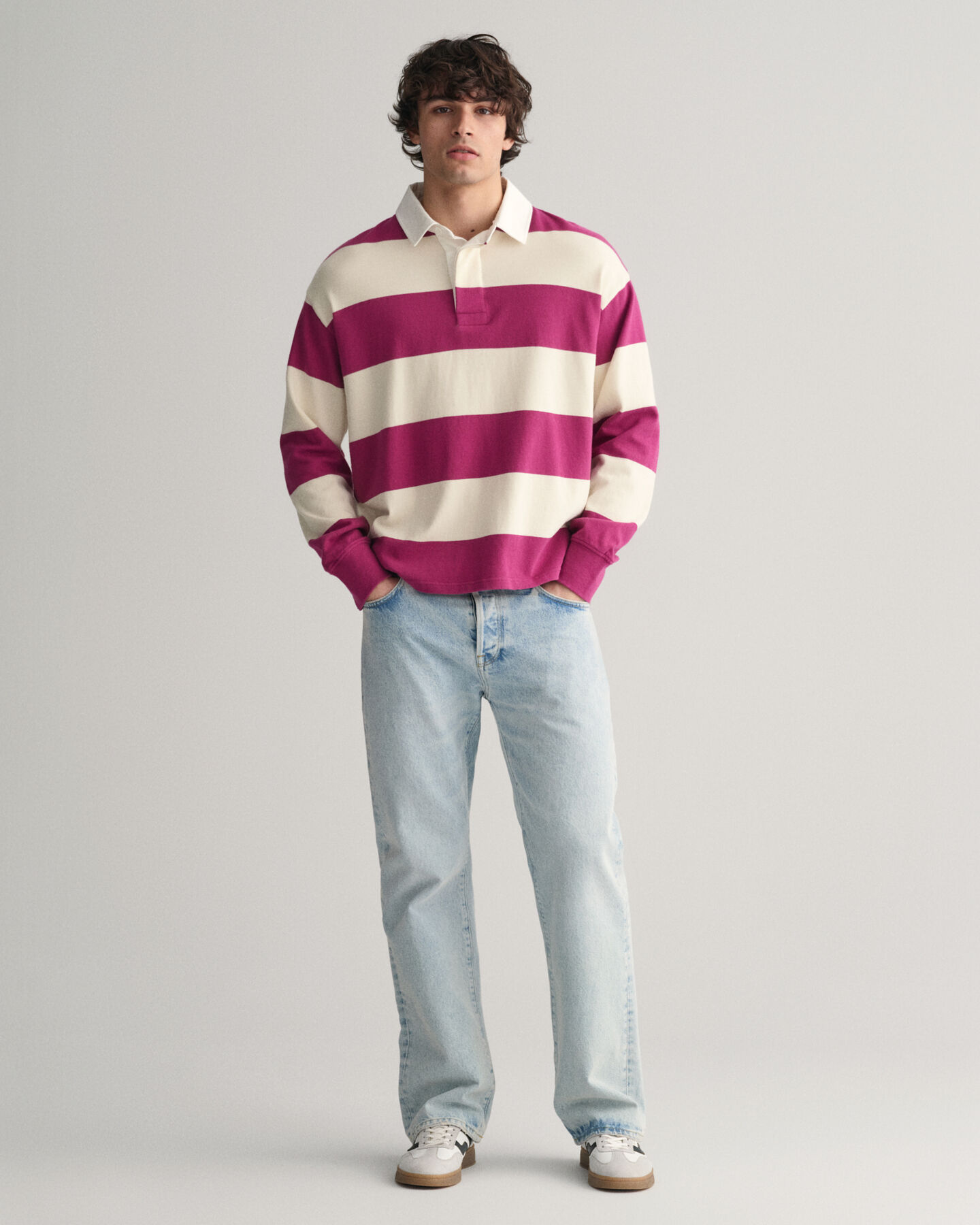 Heavy Rugger mit Blockstreifen