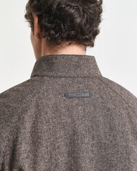 Harrington Jacke aus Wollgemisch