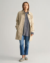 Relaxed Fit Bluse mit Streifen-Print