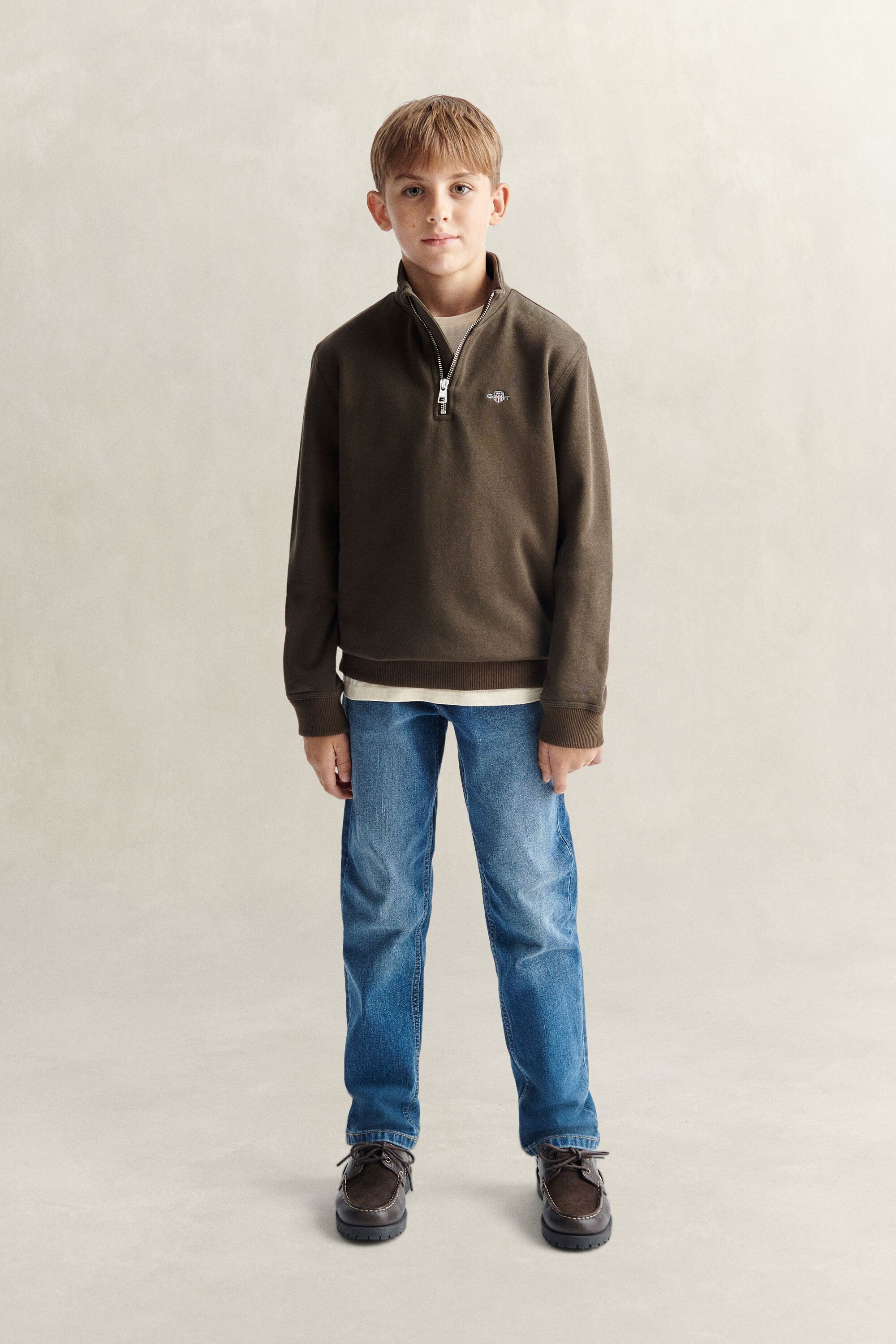 Teen Boys Shield Half-Zip Sweatshirt