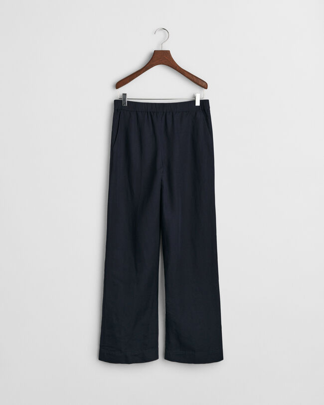 Relaxed Fit Leinenmix Pull-On Hose