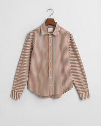 Regular Fit Classic Popeline Hemd mit Streifen