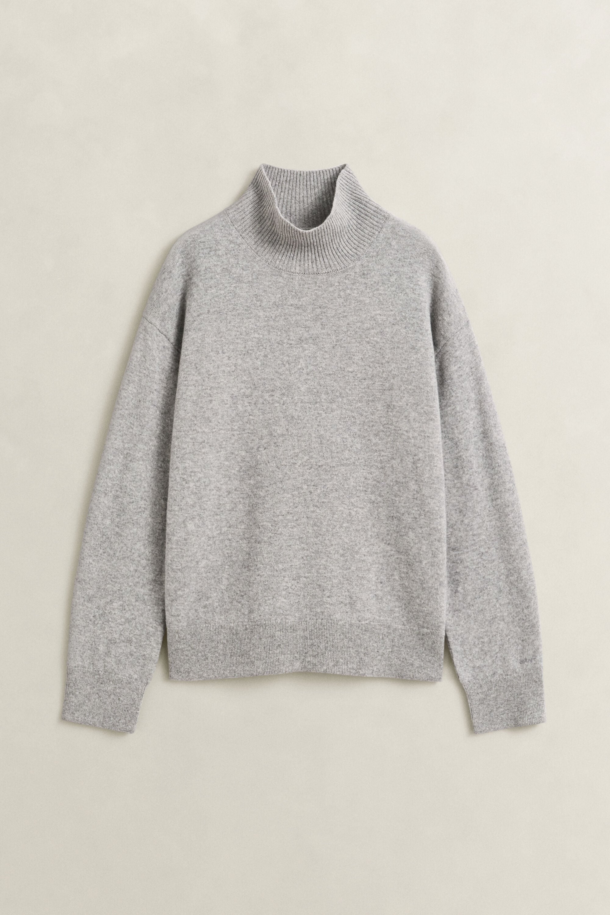 Stehkragenpullover aus feiner Lambswool