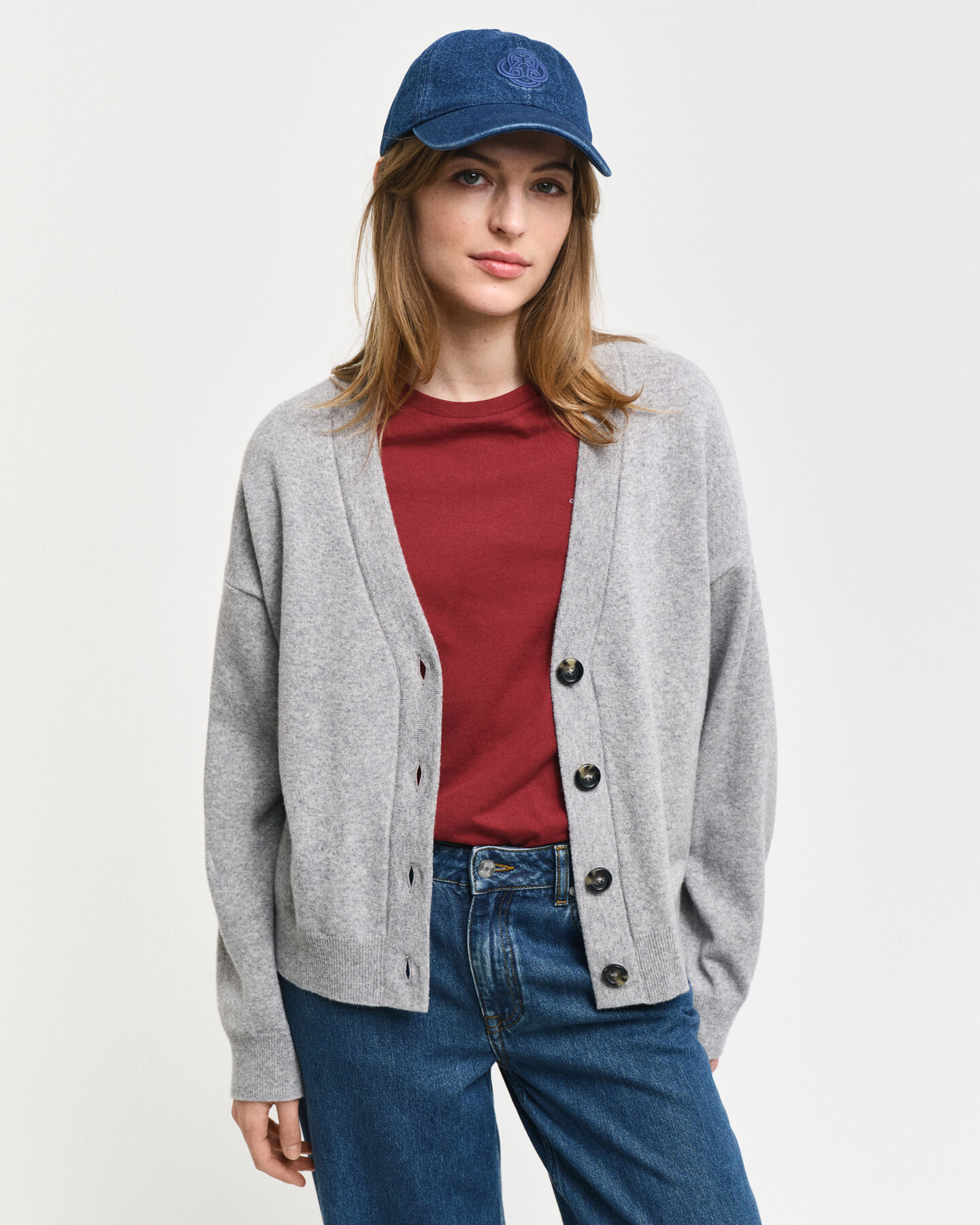 Superfine Lambswool Strickjacke