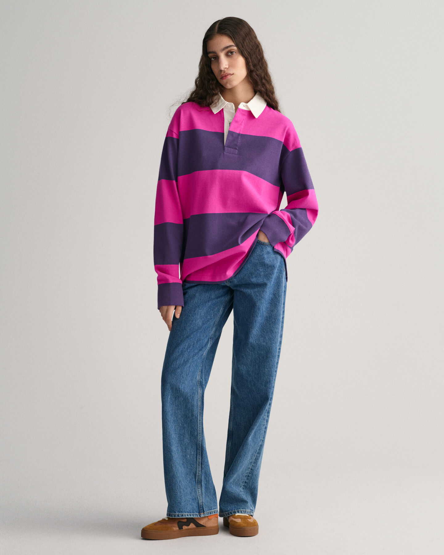 Heavy Rugger mit Blockstreifen