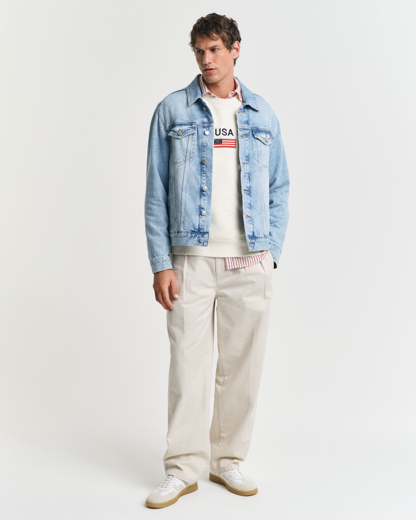 Graphic Rundhals-Sweatshirt