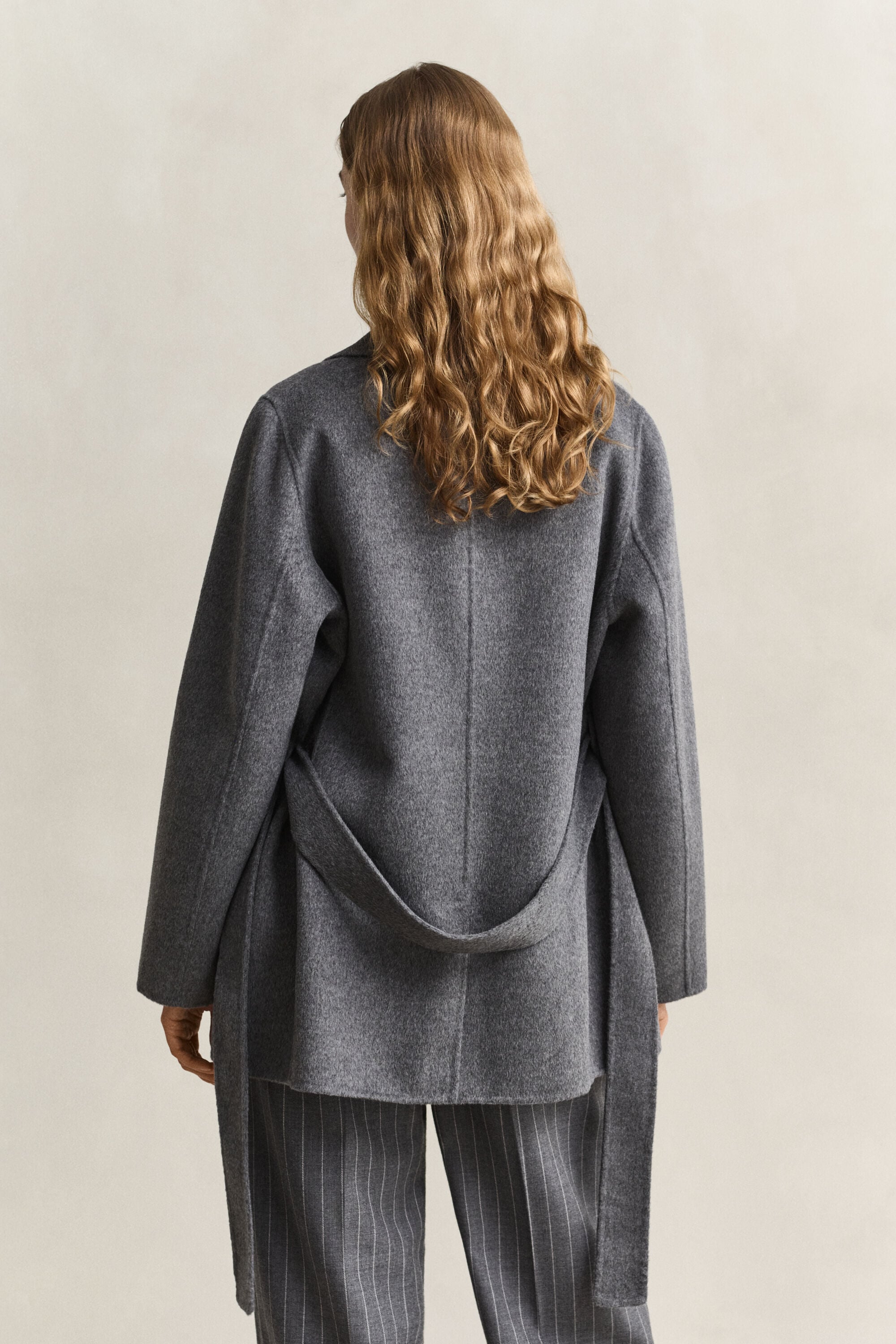 Handstitched Belted Jacket