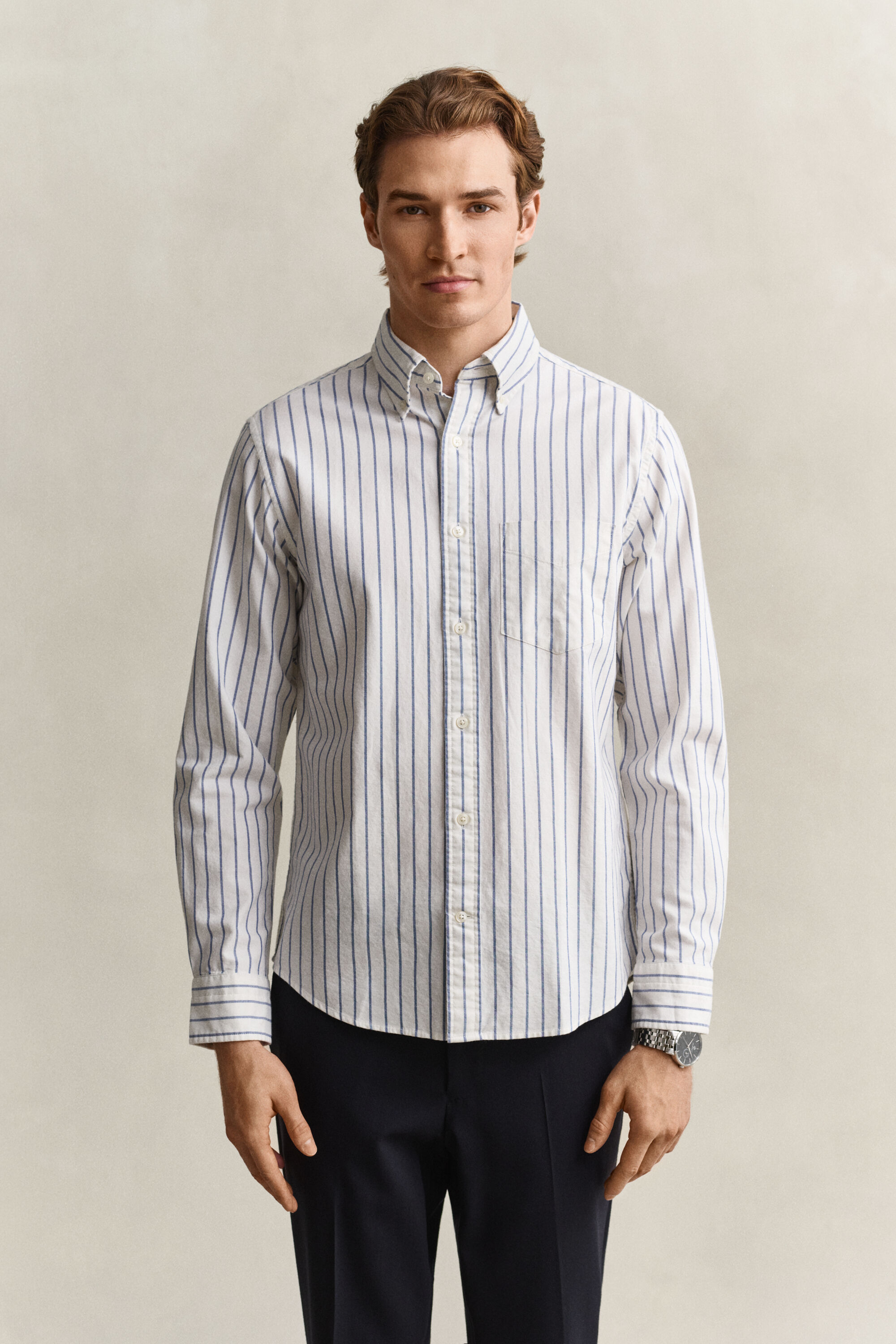 Striped Classic Oxford Shirt