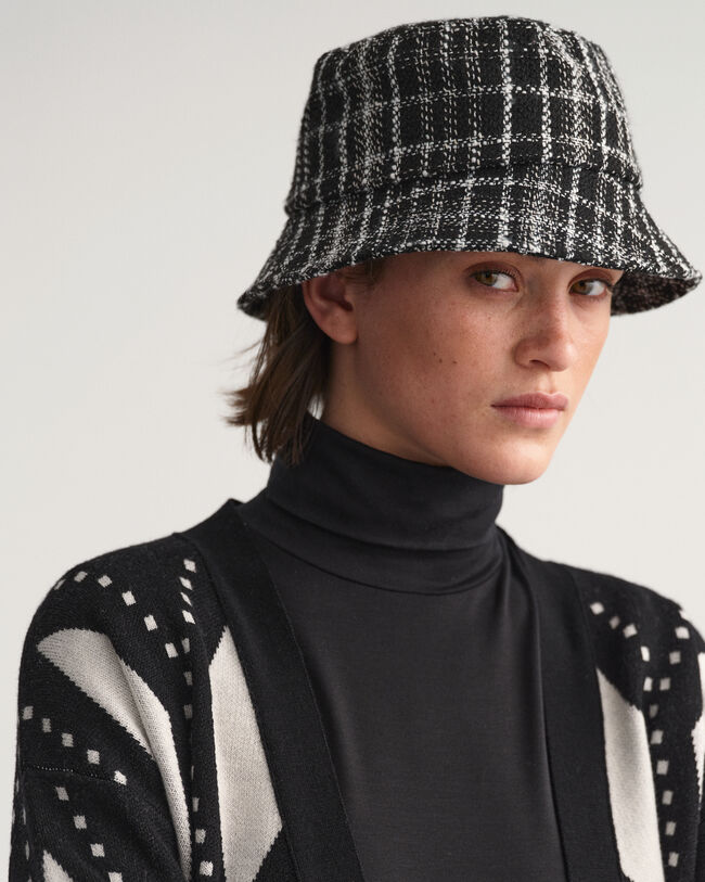 Argyle V-Neck Strickjacke