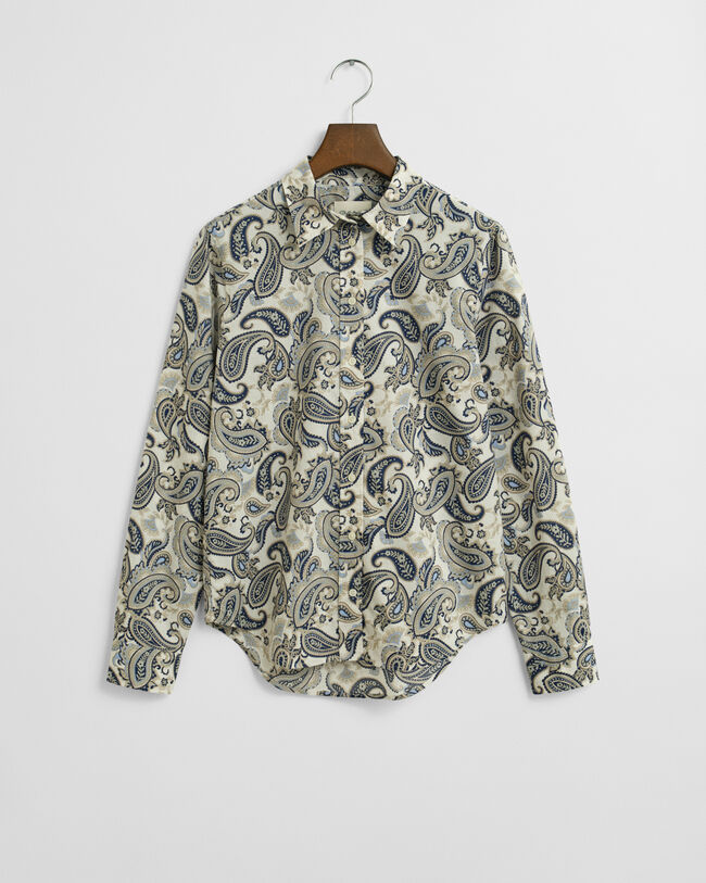 Paisley Bluse aus Baumwoll-Voile