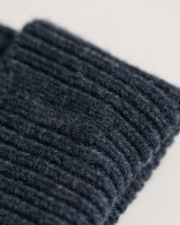 Feinstrick Beanie aus Wolle