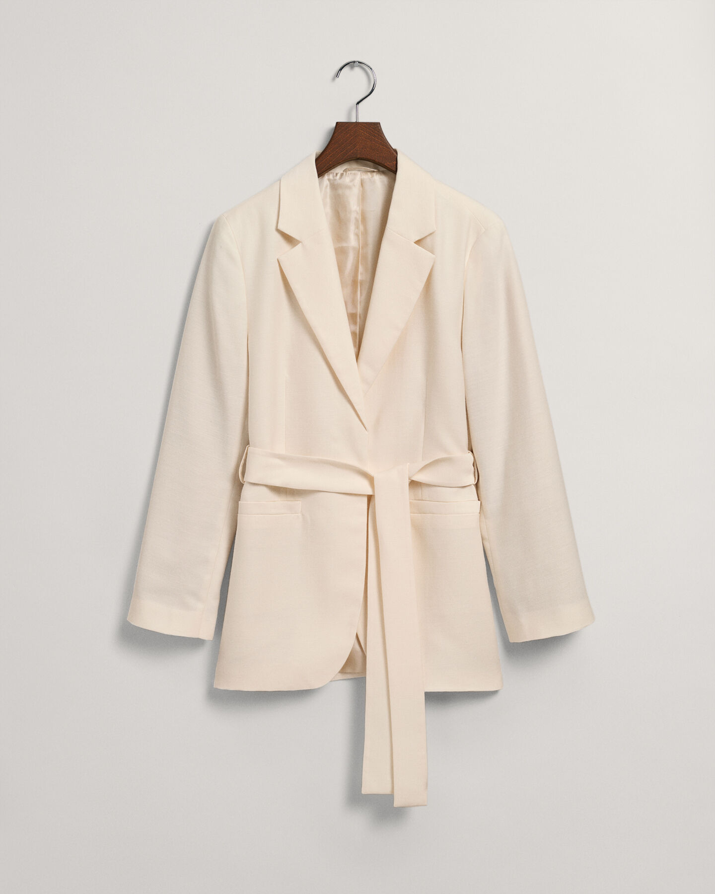 Regular Fit Fluid Blazer mit G&uuml;rtel