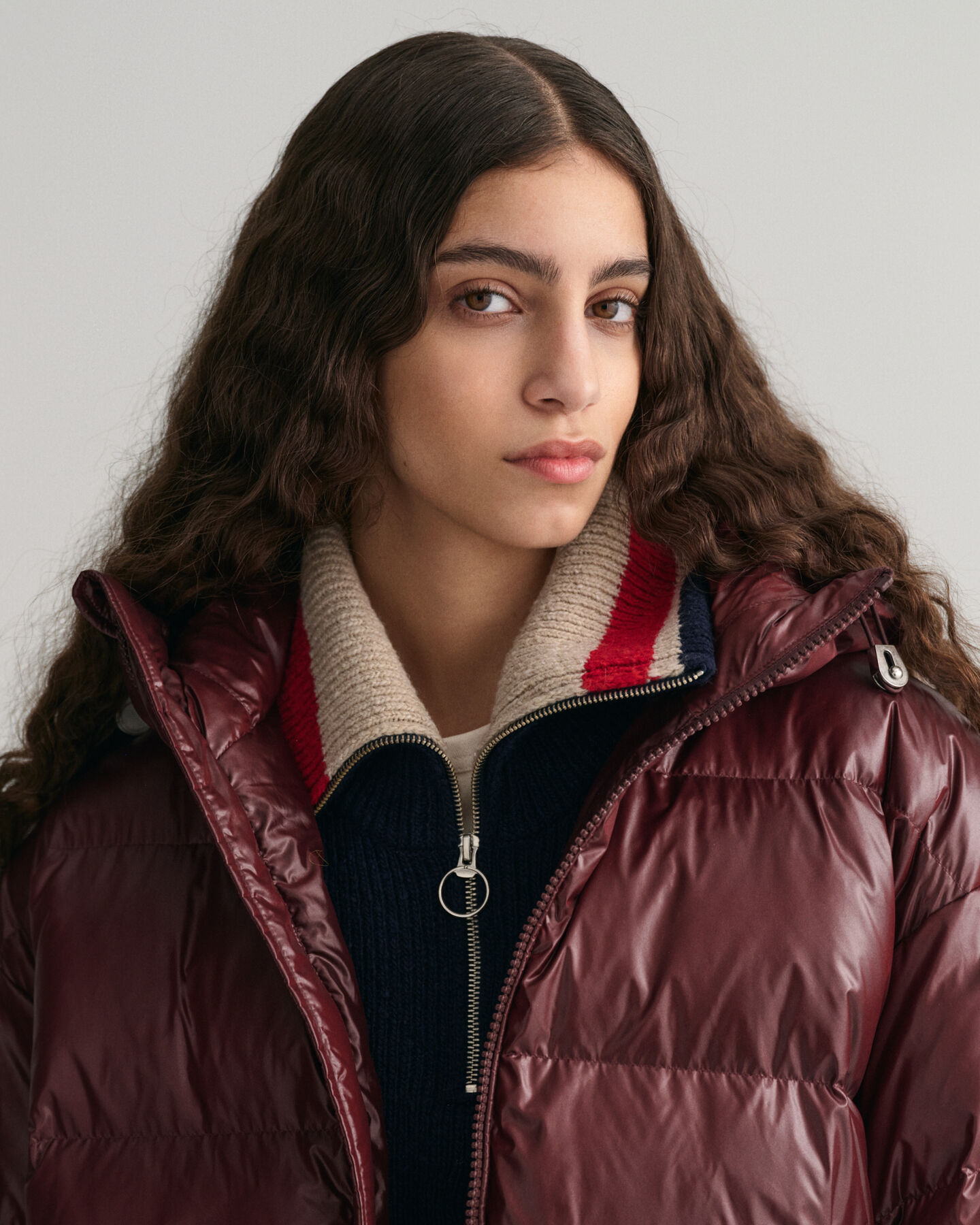 Shiny Puffer Daunenjacke