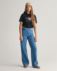 Teen Girls Jeans mit weitem Bein