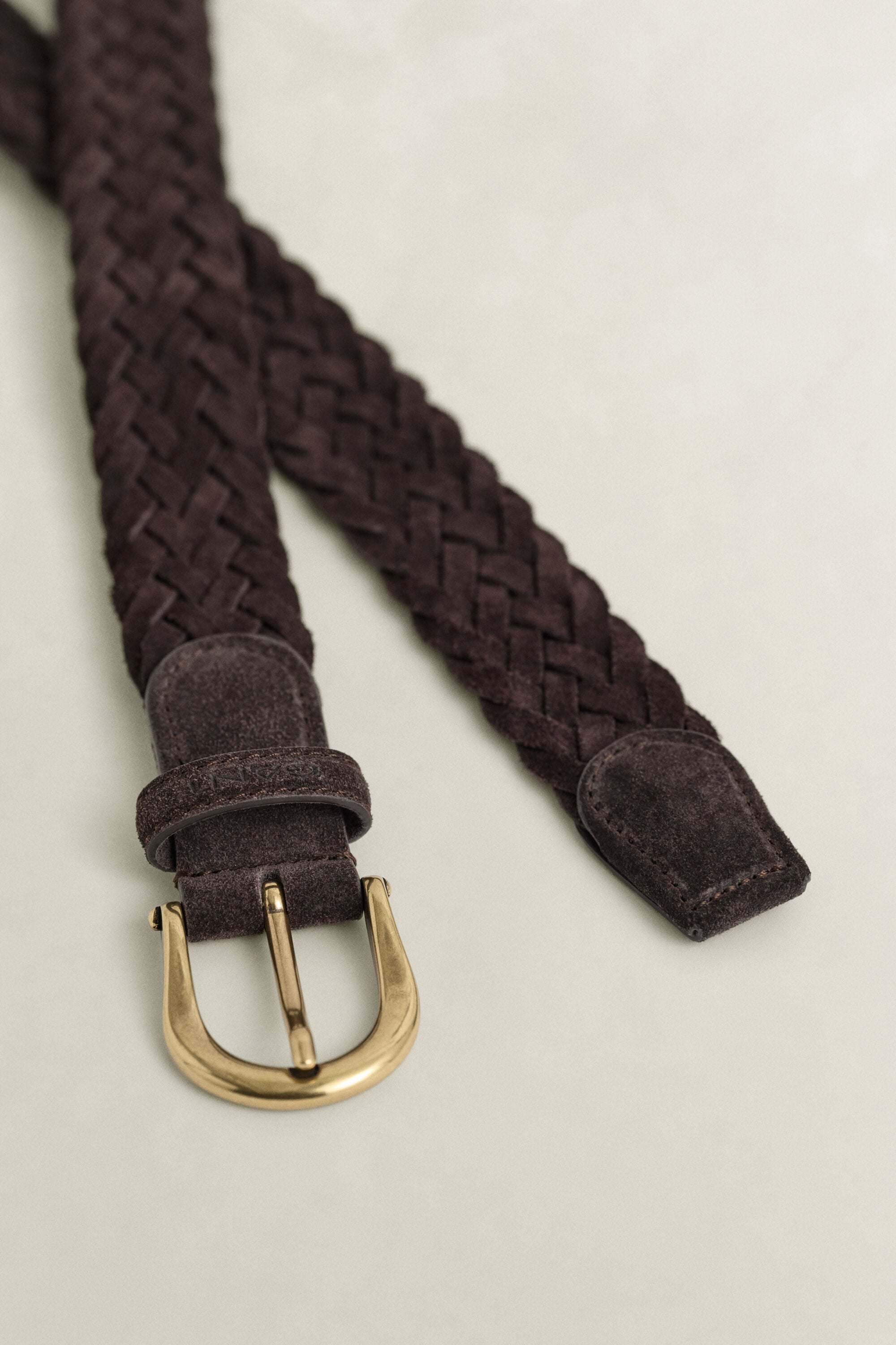 Braided Suede Belt