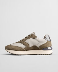 Bevinda Sneaker aus Nylon, Canvas und Veloursleder