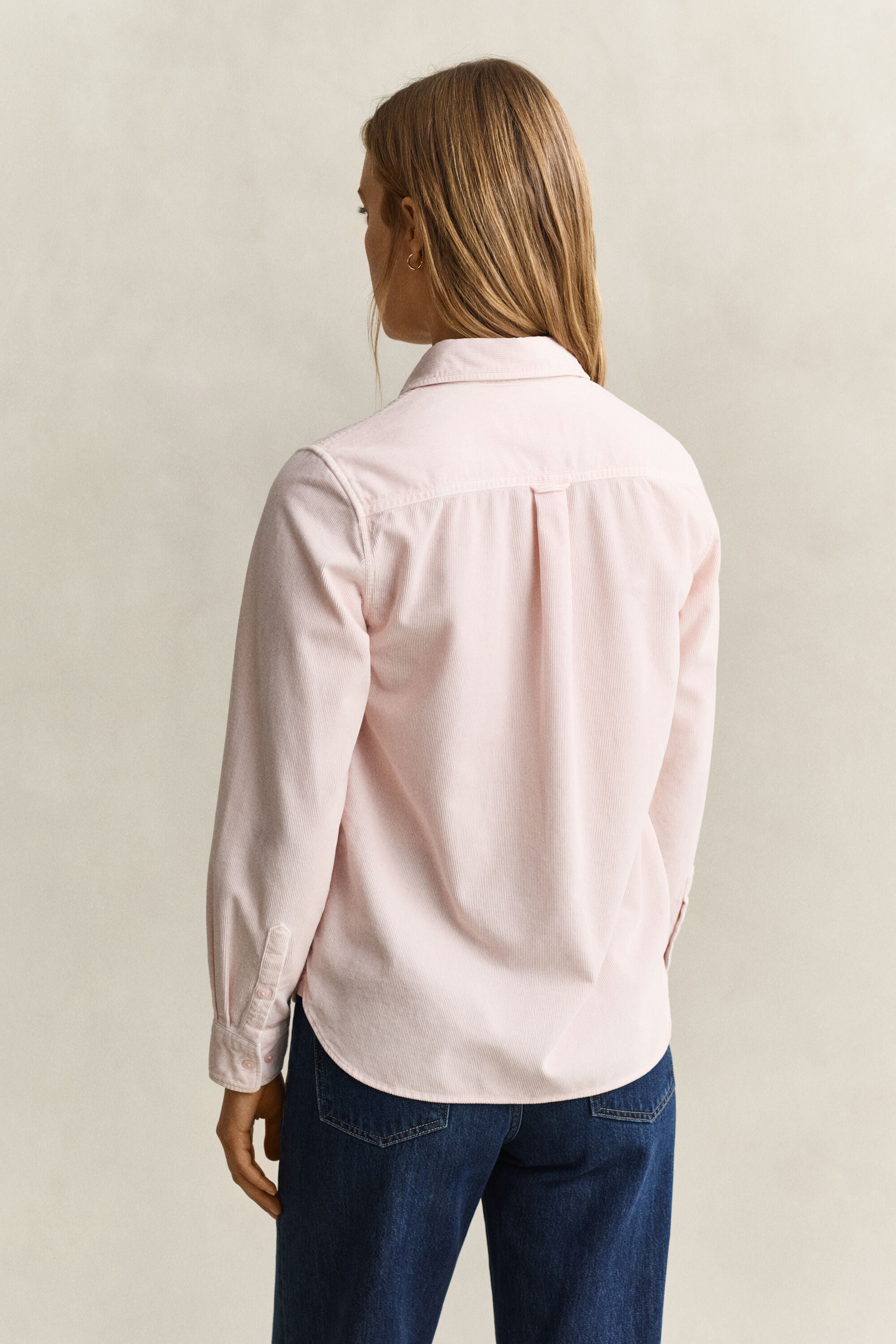 Camicia in velluto a coste regular