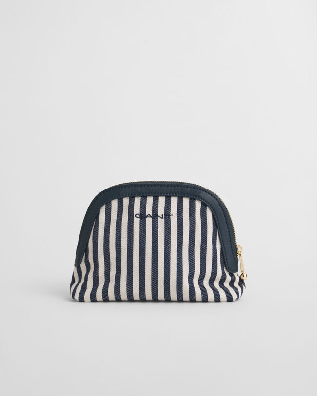 Kosmetiktasche mit Hickory-Streifen