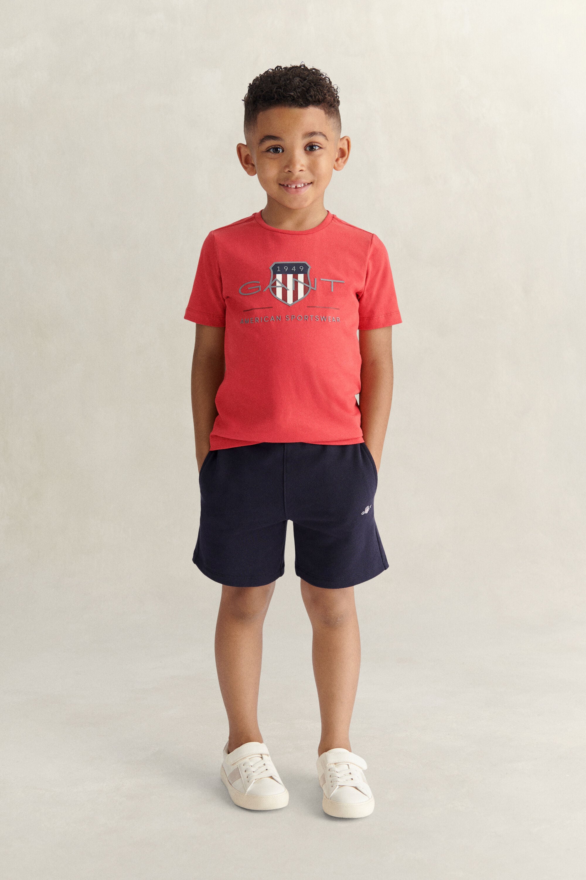 Boys Archive Shield T-Shirt & Sweat Shorts Set
