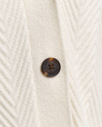 Herringbone V-Neck Strickjacke