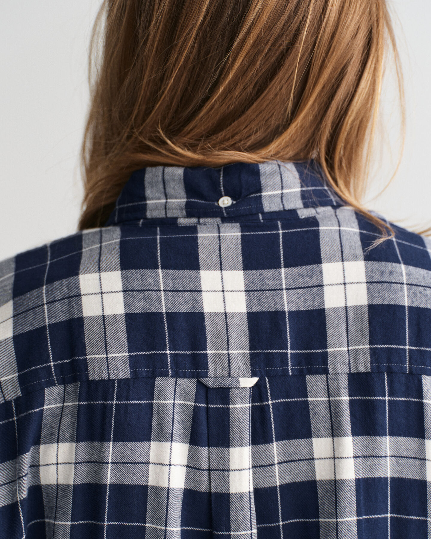 Oversized Flanellbluse mit Karomuster