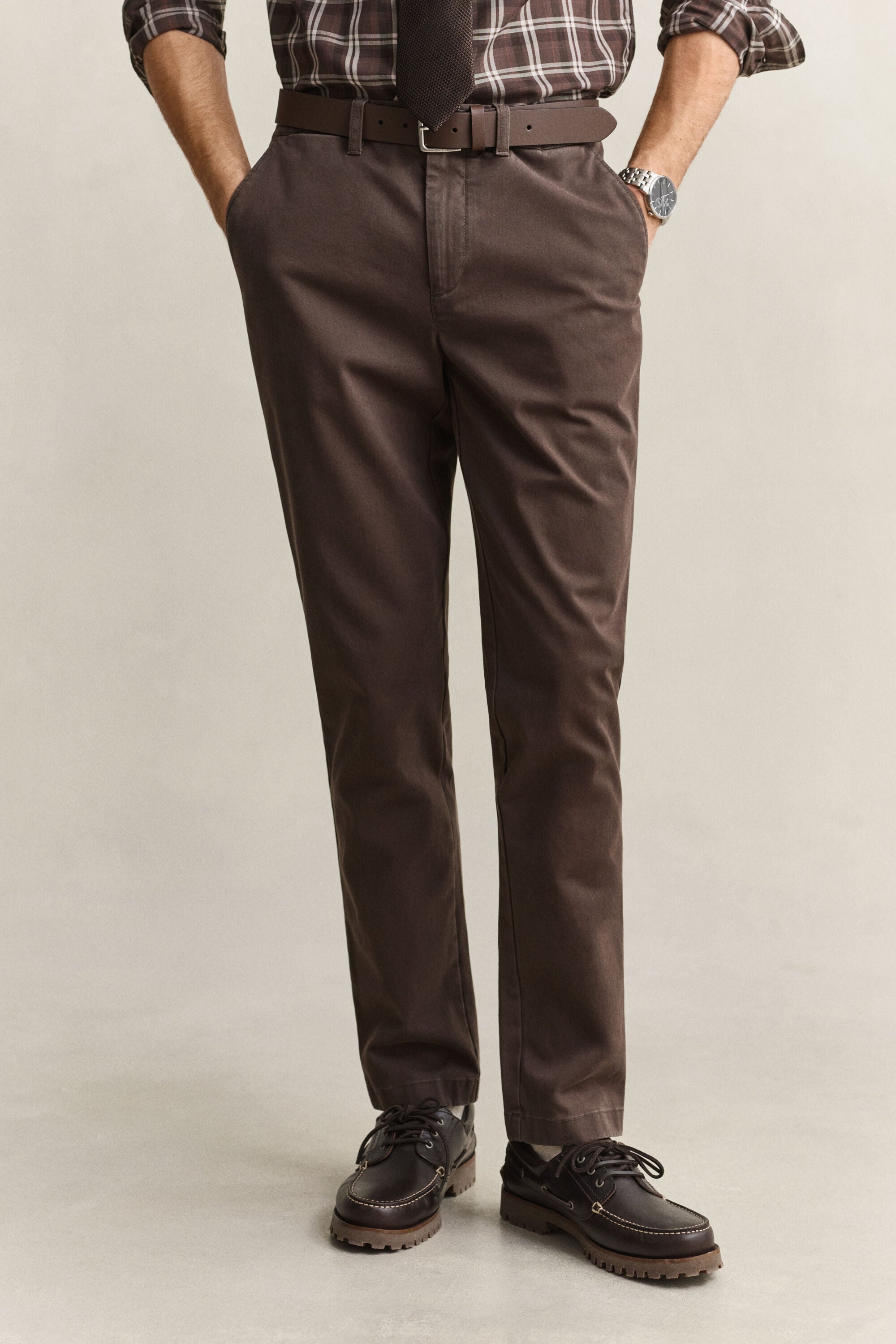 Slim Fit Comfort Chinohose