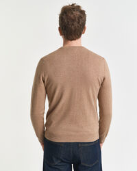 Klassischer V-Neck Pullover aus Baumwolle