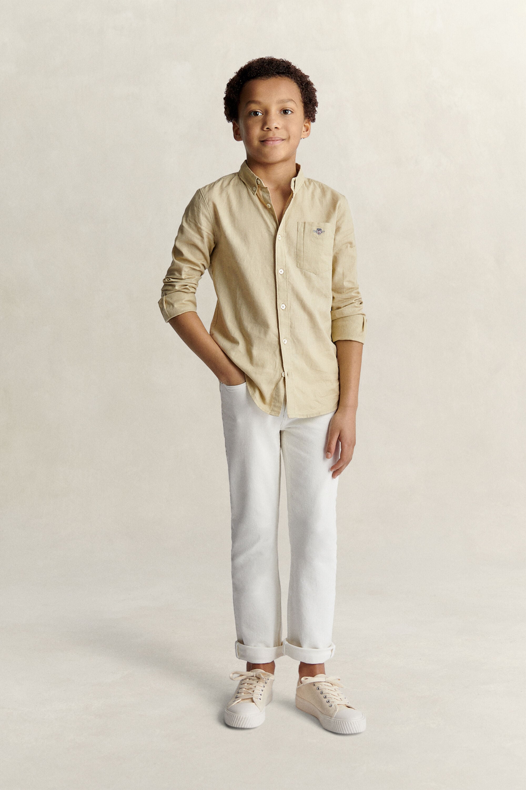Teen Boys Hemd aus Leinenmix