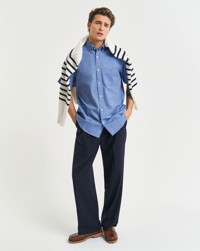 Regular Fit Classic Oxford-Kurzarmhemd