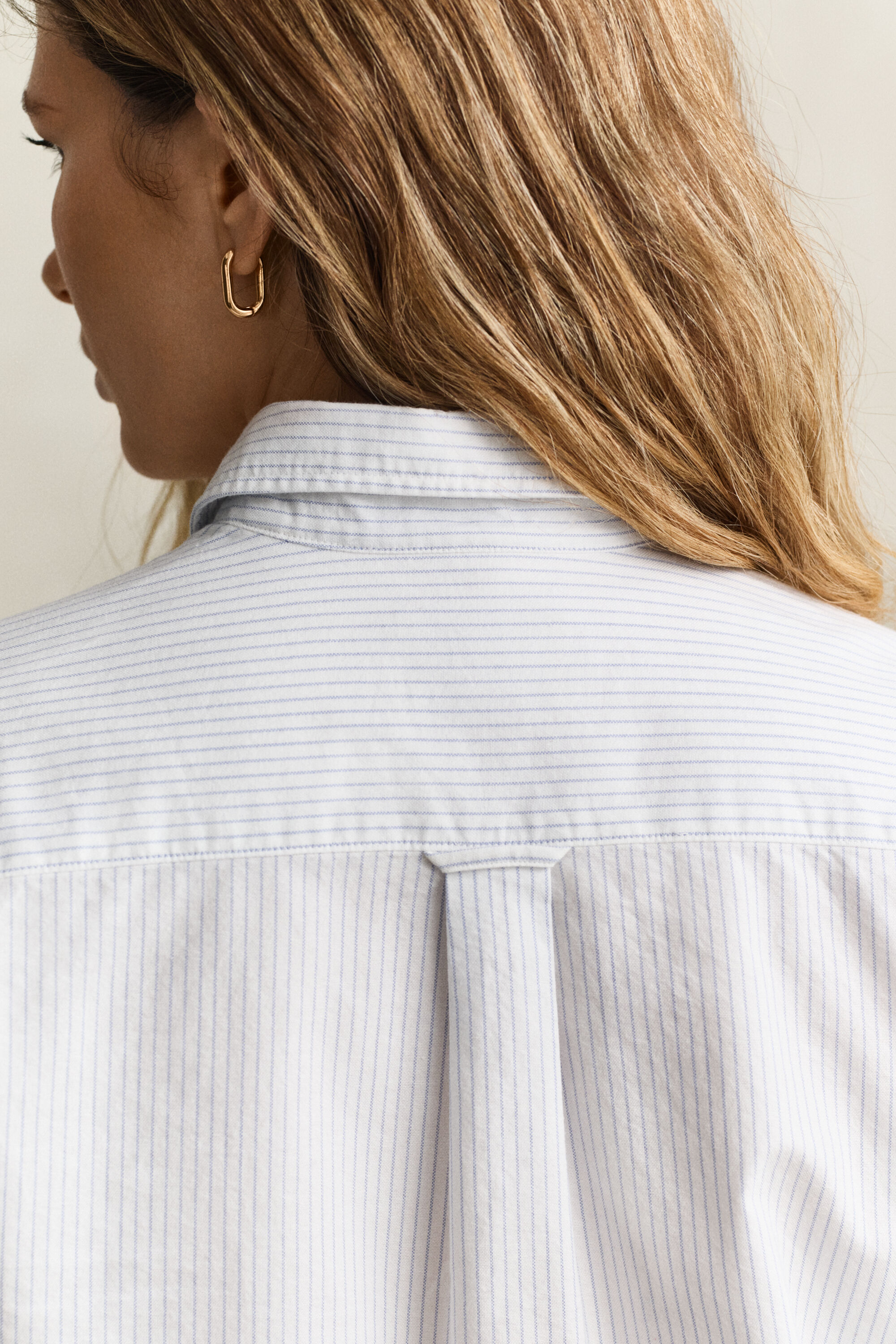 Gant x Yale Oxford-Bluse mit Streifen