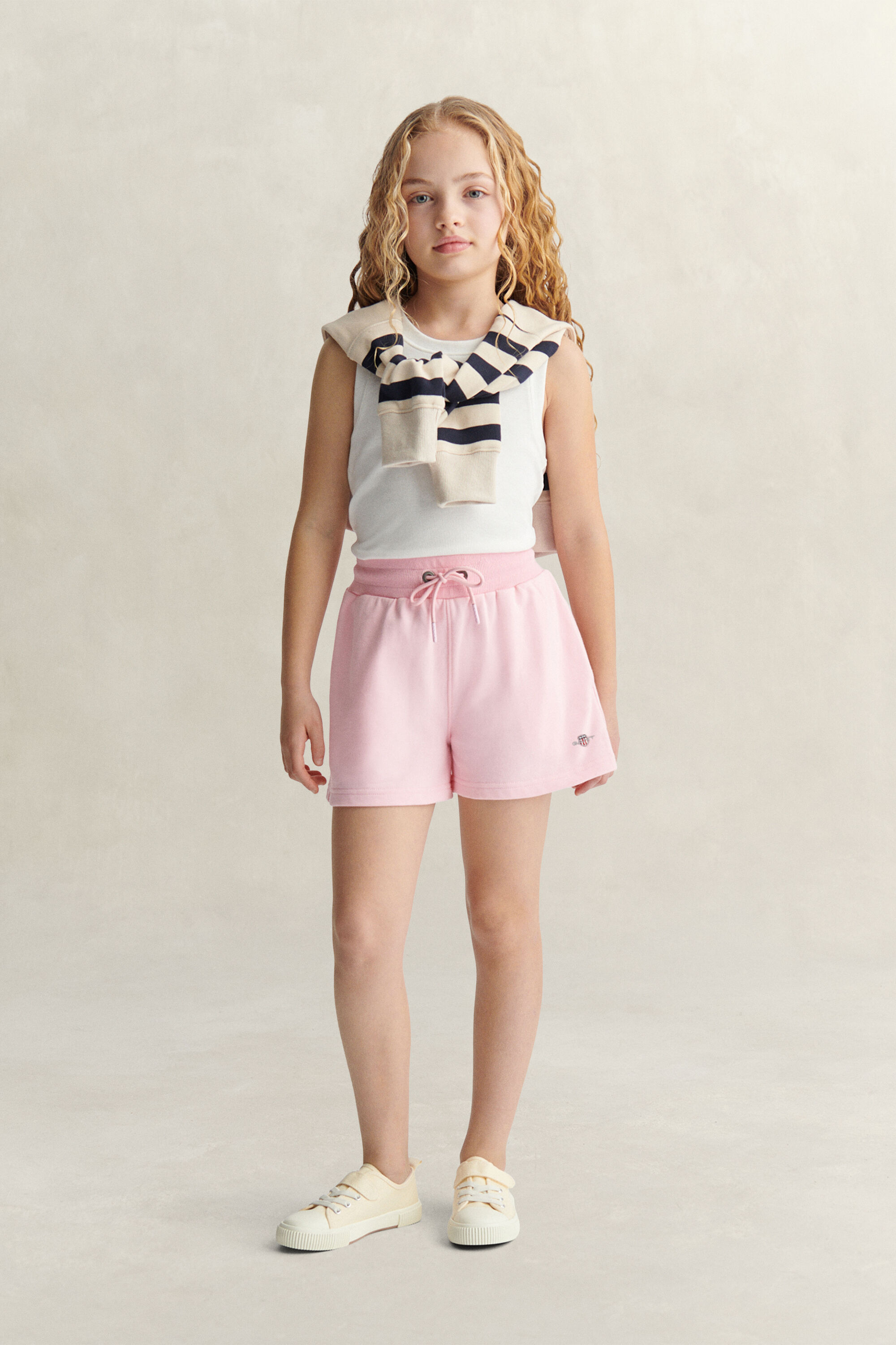 Teen Girls Shield Sweatshorts