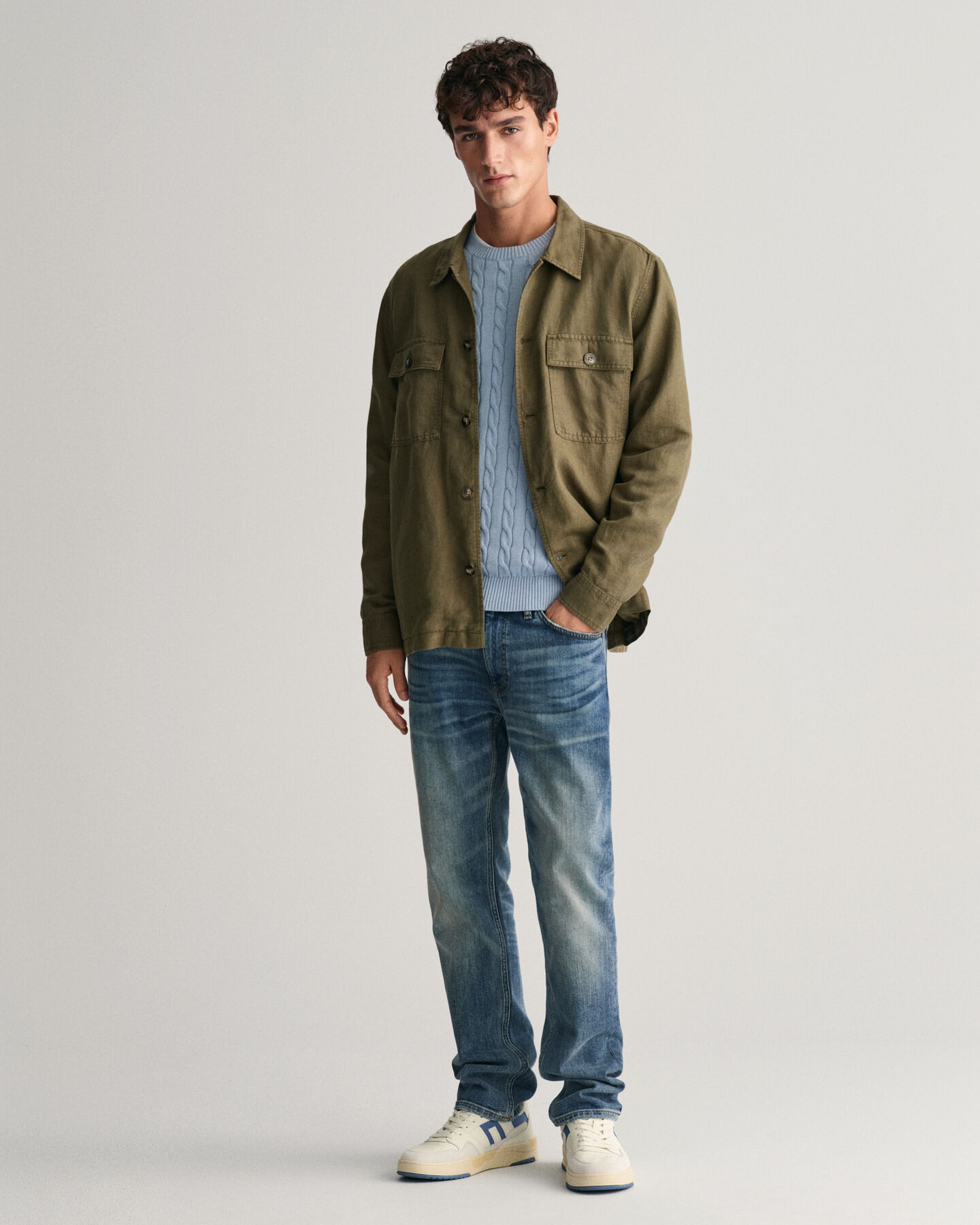 Regular Fit Archive Wash Jeans