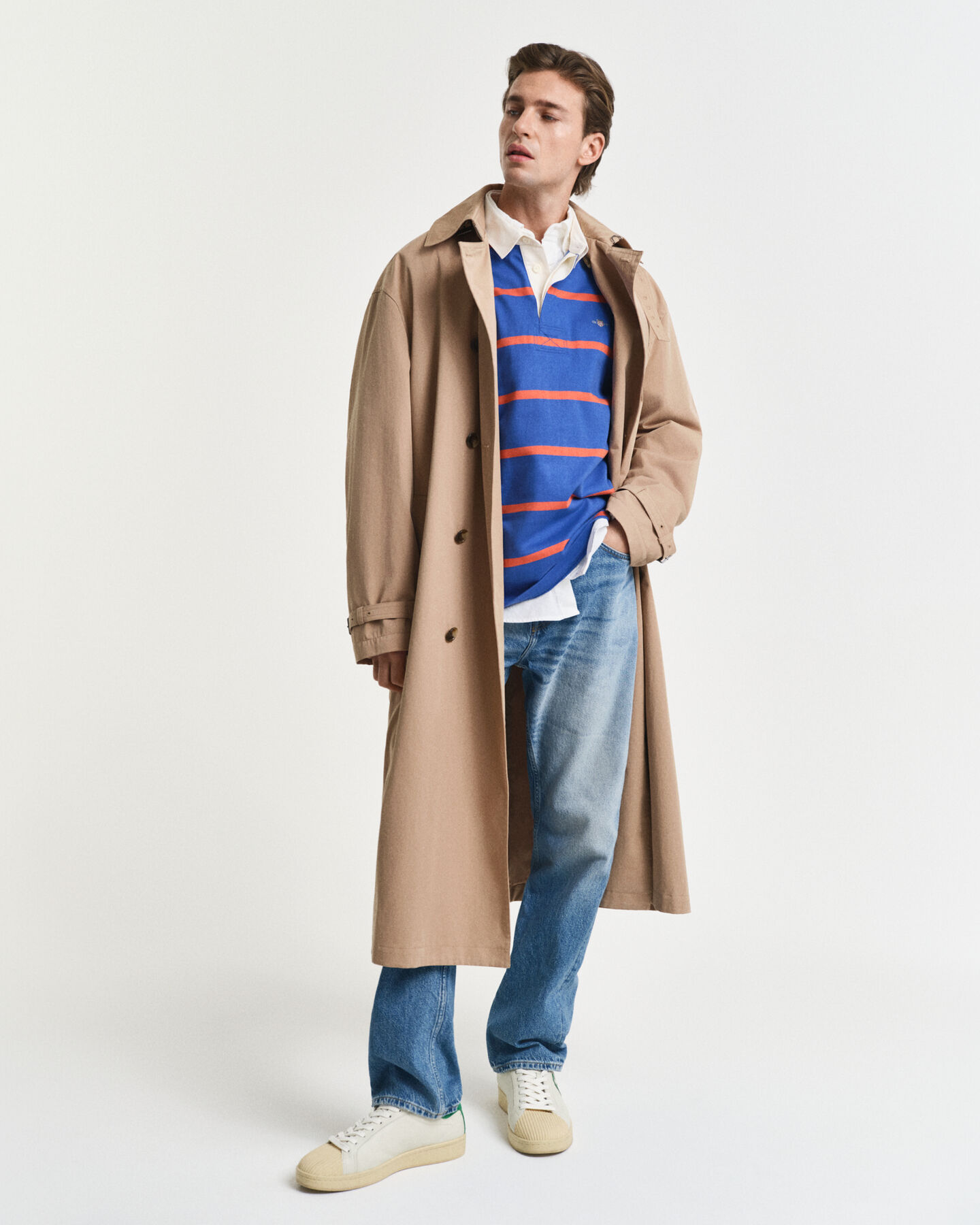 Heavy Rugger mit schmalen Streifen