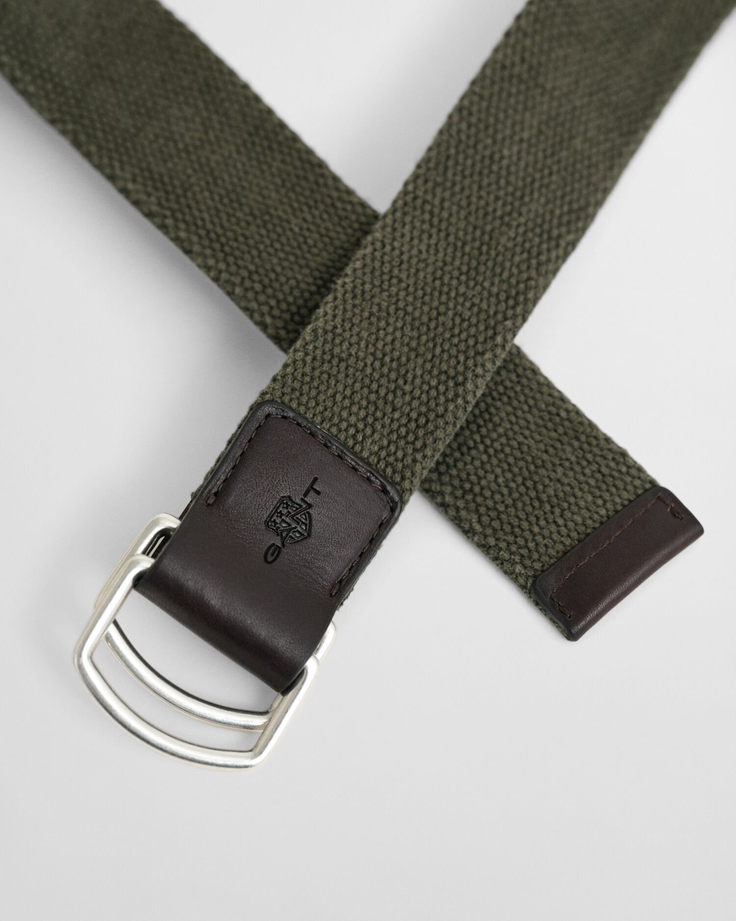 Ceinture en toile effet délavé