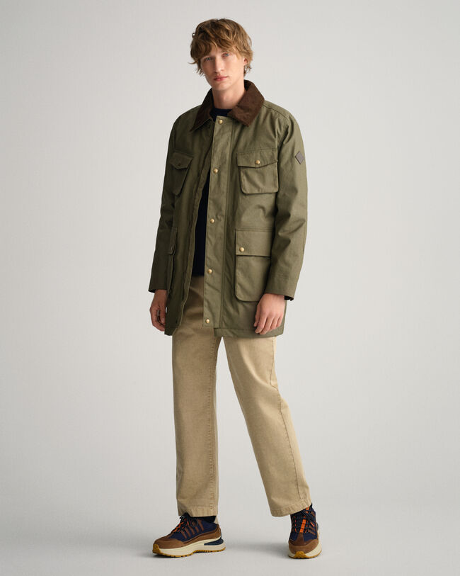 Gewachste Double Decker Jacke