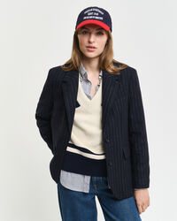 Regular Fit Pinstripe Blazer