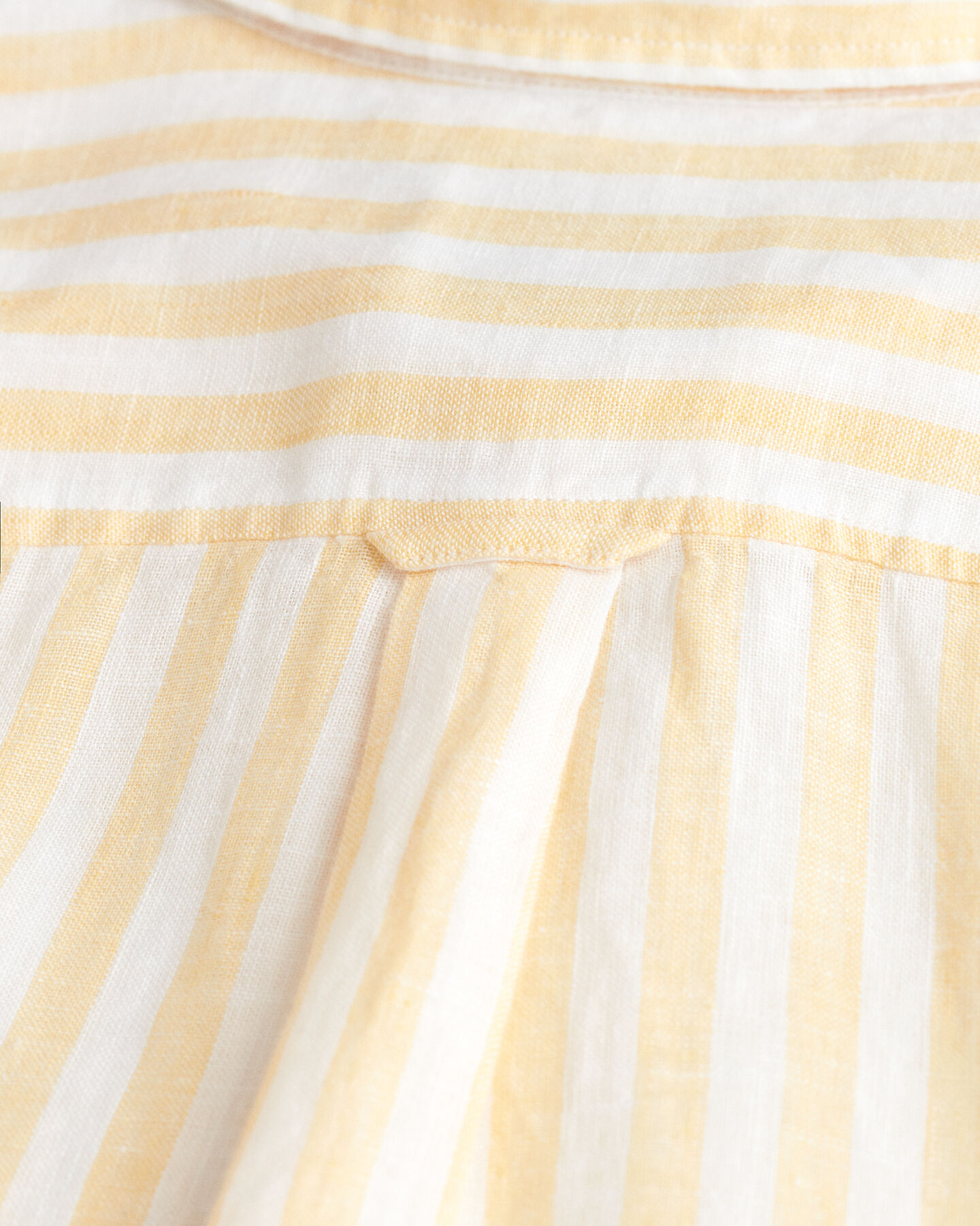 Relaxed Fit Leinen Bluse mit Streifen