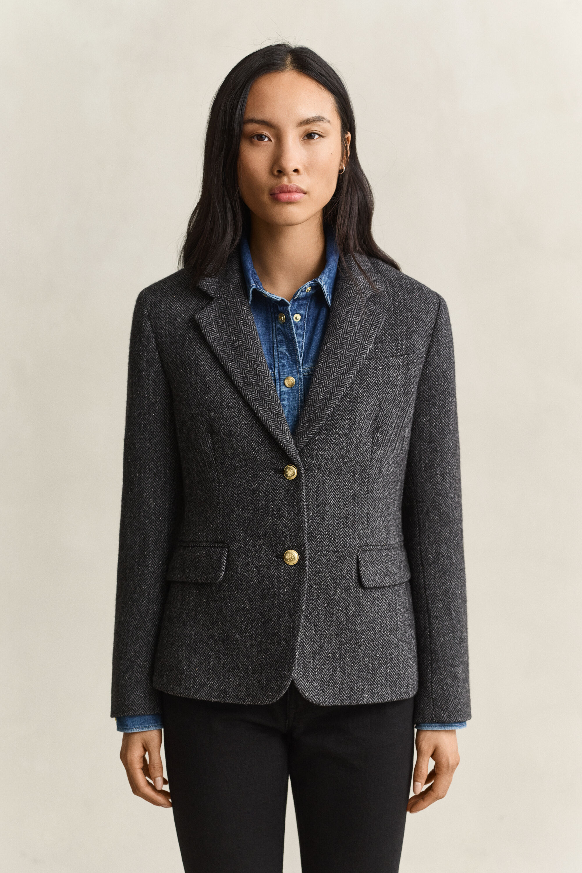 Herringbone Blazer