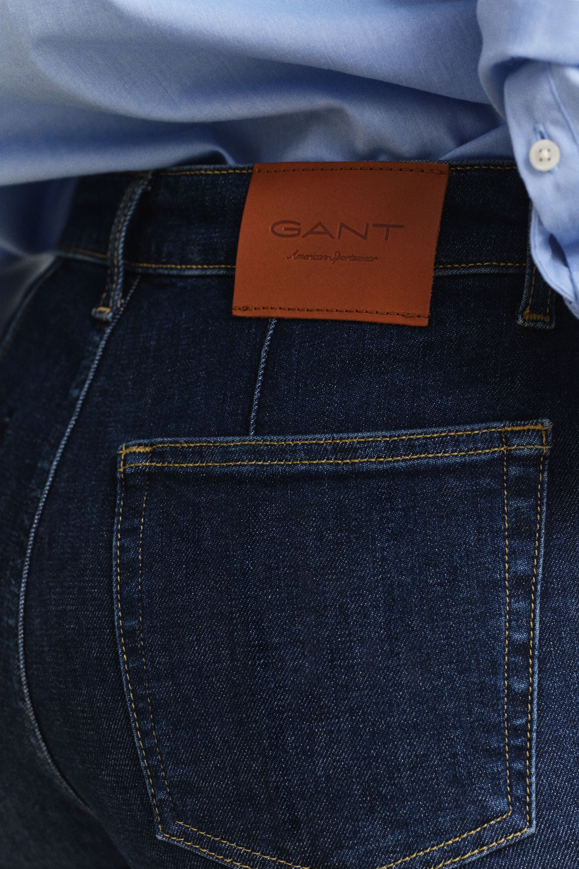 Slim Flared Pintuck Jeans