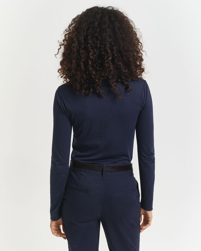 Leichtes Langarmshirt aus Baumwolle